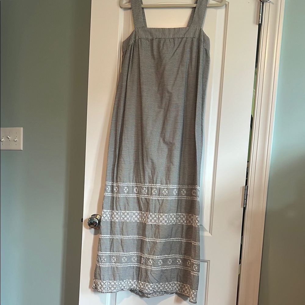 Vineyard Vines Gray Sleeveless Maxi Dress